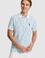 Erkek Mavi Regular Fit Polo Yaka Tişört
