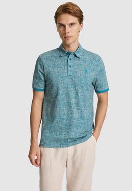 Erkek Petrol Regular Fit Polo Yaka Tişört - 50322432029