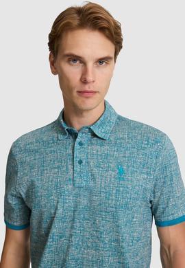 Erkek Petrol Regular Fit Polo Yaka Tişört - 50322432029