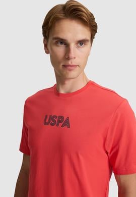 Erkek Kırmızı Regular Fit Bisiklet Yaka Basic Tişört - 50325245211