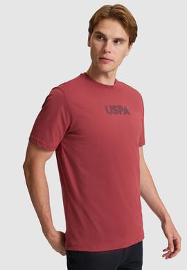 Erkek Vişne Regular Fit Bisiklet Yaka Basic Tişört - 50325245230
