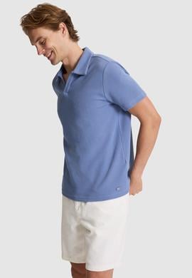 Erkek İndigo Regular Fit Polo Yaka Tişört - 50326991018