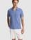 Erkek İndigo Regular Fit Polo Yaka Tişört