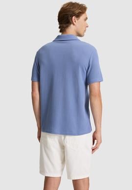 Erkek İndigo Regular Fit Polo Yaka Tişört - 50326991018