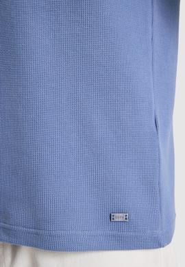 Erkek İndigo Regular Fit Polo Yaka Tişört - 50326991018