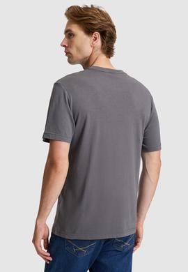 Erkek Antrasit Regular Fit Bisiklet Yaka Tişört - 50327159001