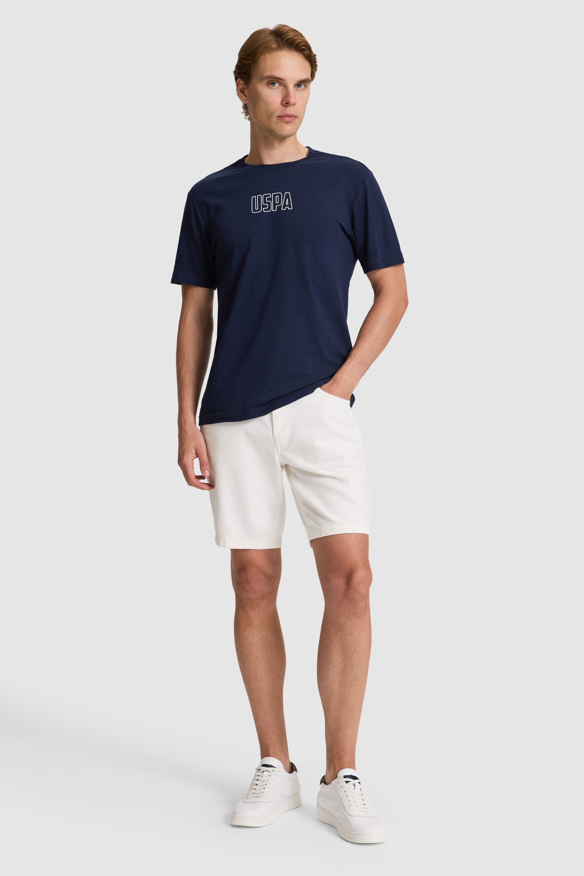 تی شرت یقه گرد رگولار مردانه یو اس پولو | U.S. Polo Assn. - تصویر 4