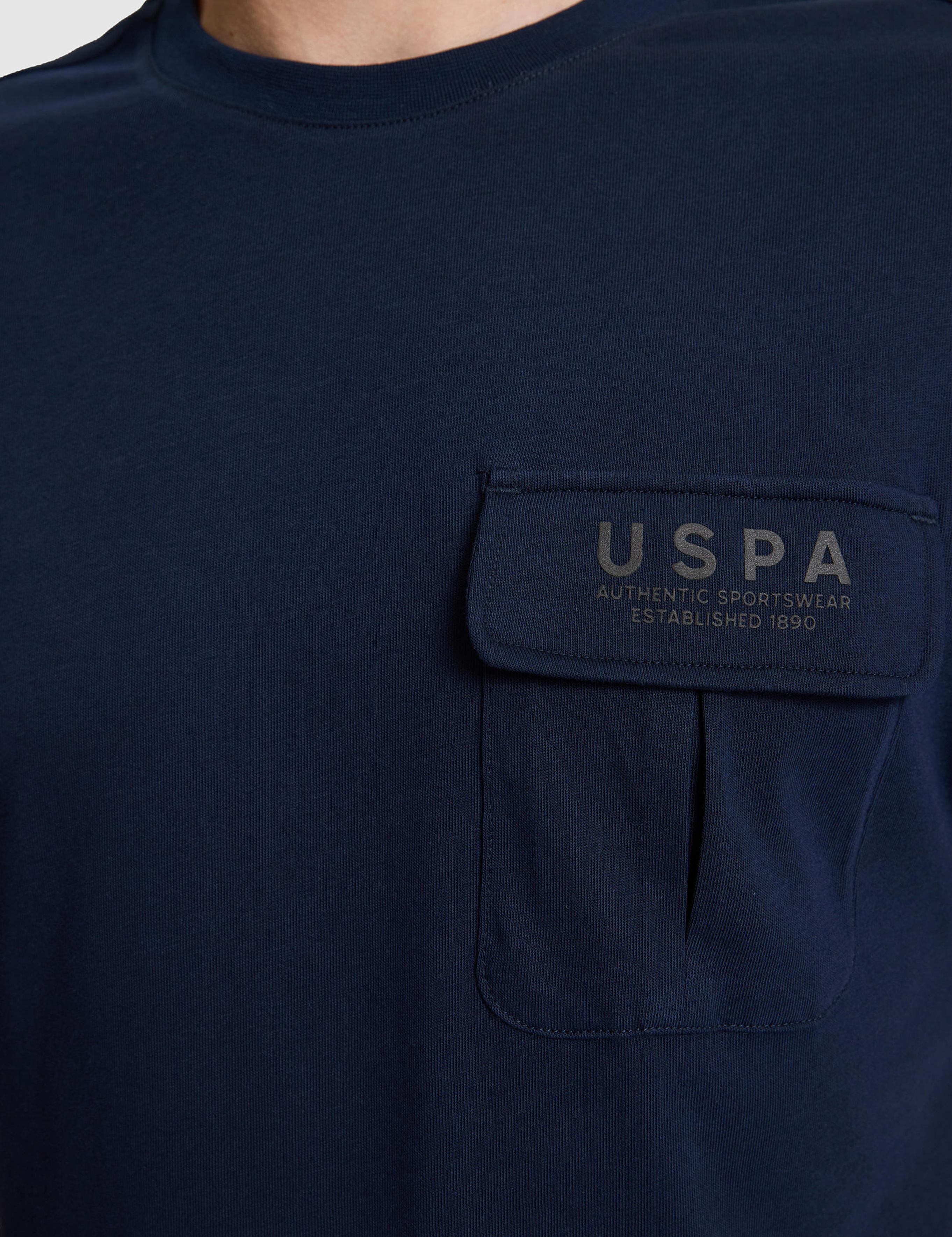 تی شرت یقه گرد ریلکس مردانه یو اس پولو | U.S. Polo Assn. - تصویر 6