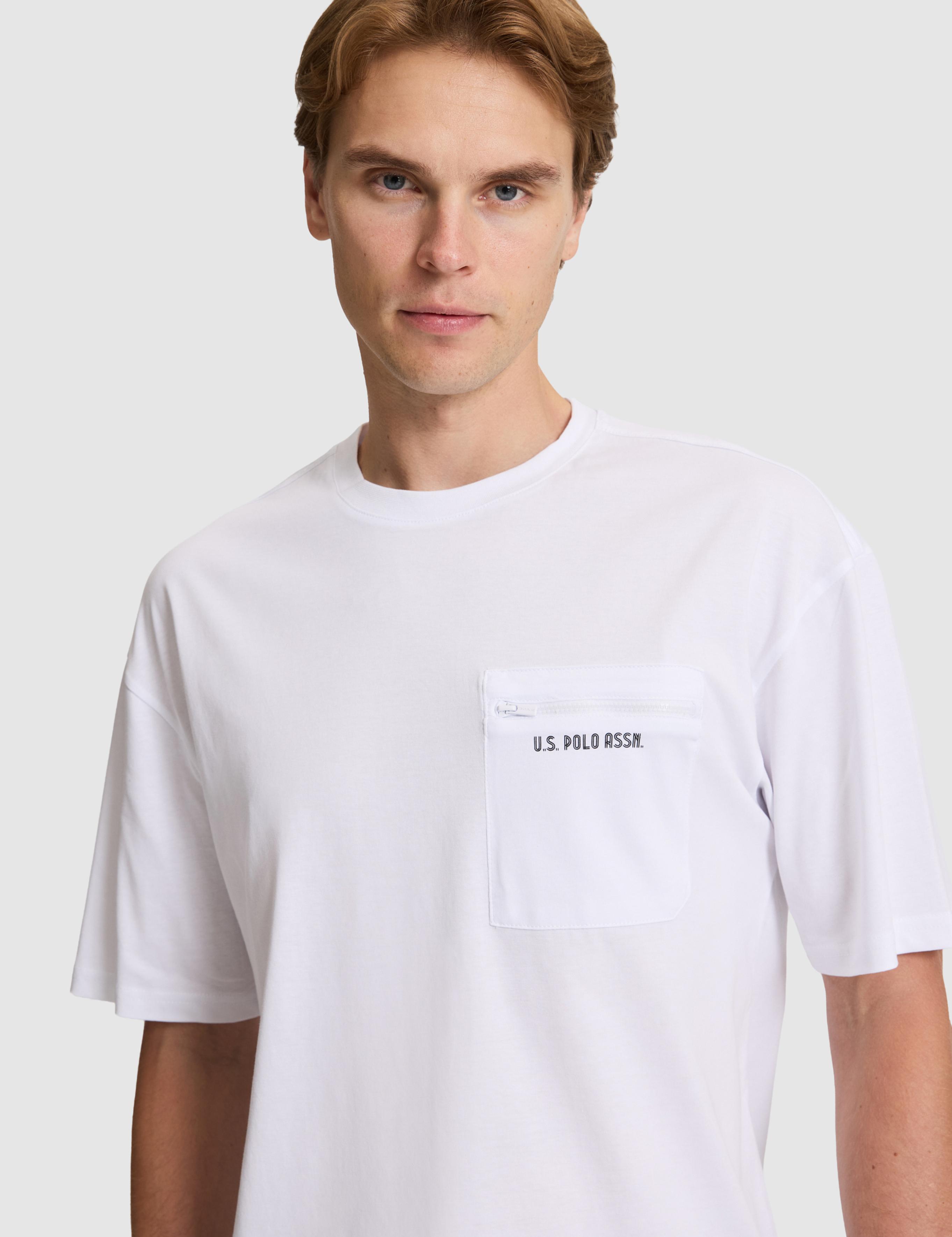 تی شرت یقه گرد ریلکس مردانه یو اس پولو | U.S. Polo Assn. - تصویر 2
