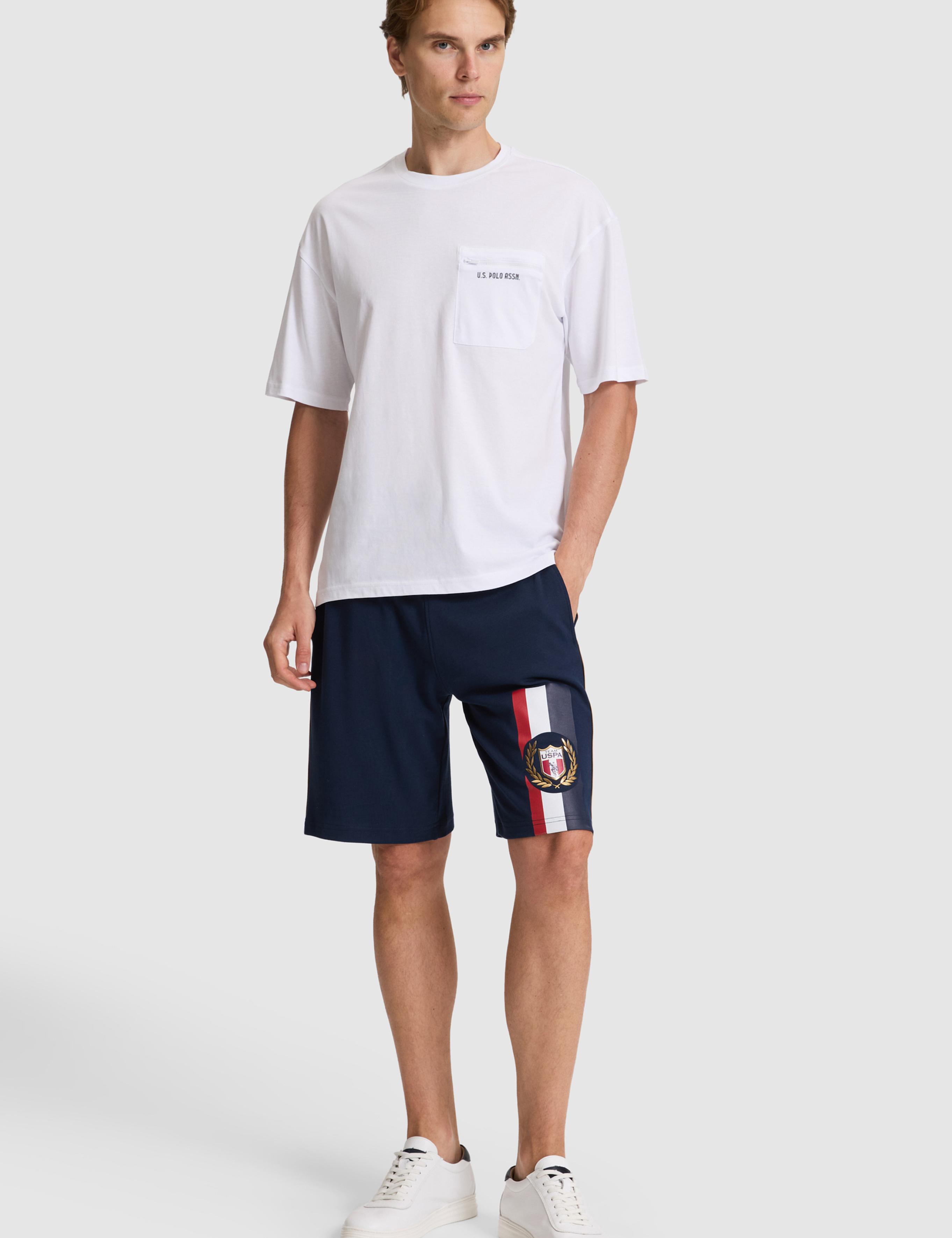 تی شرت یقه گرد ریلکس مردانه یو اس پولو | U.S. Polo Assn. - تصویر 4
