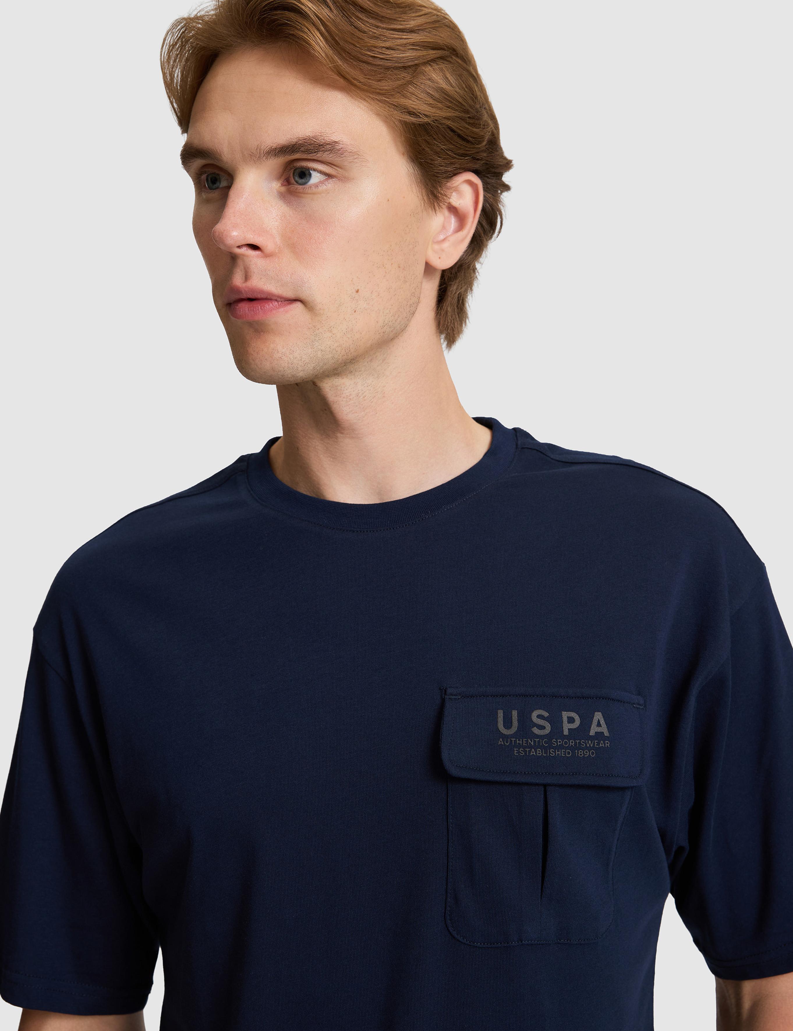 تی شرت یقه گرد ریلکس مردانه یو اس پولو | U.S. Polo Assn. - تصویر 2