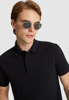 Erkek Siyah Basic Tişört - 50327003065