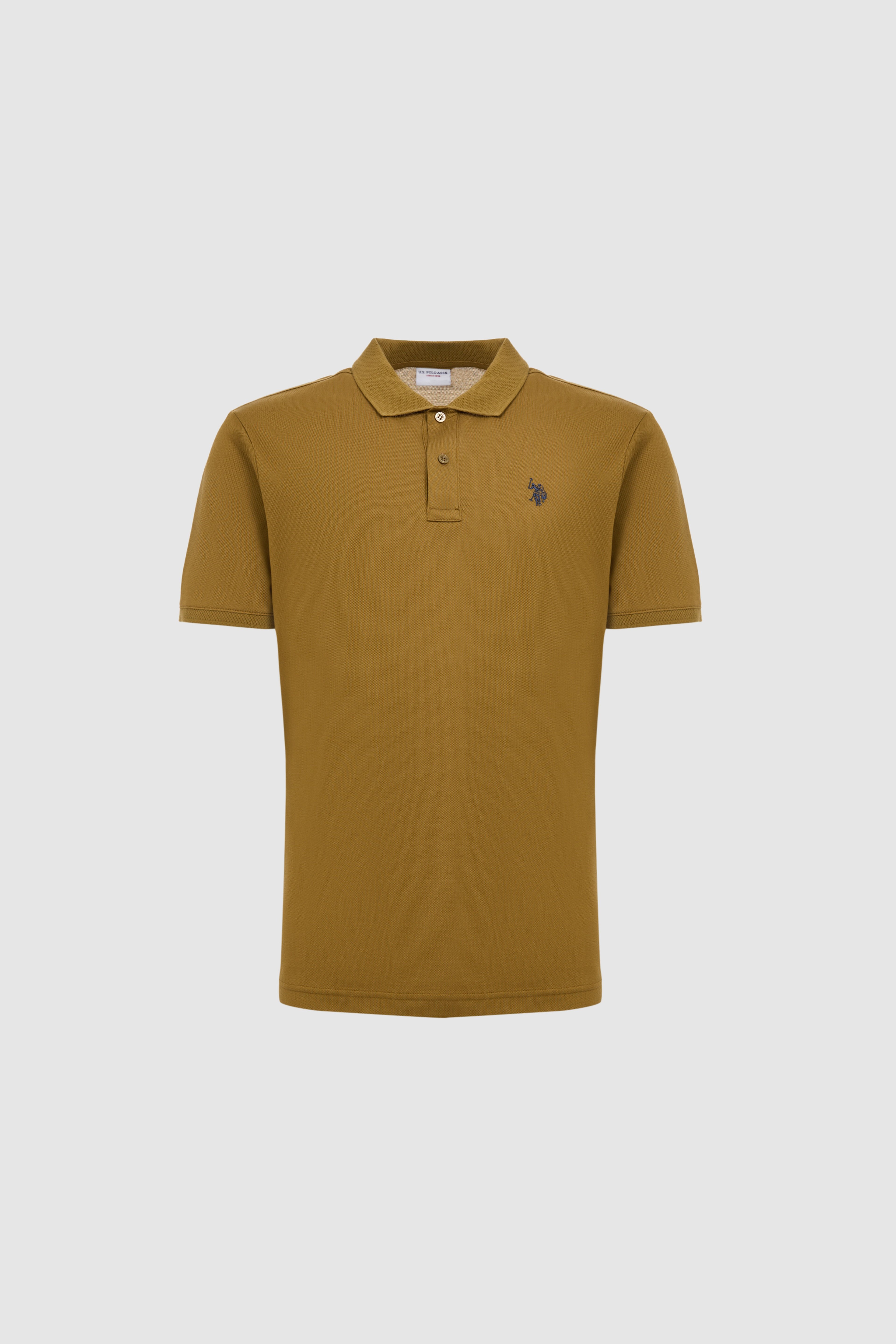 Erkek Yeşil Regular Fit Polo Yaka Basic Tişört - Image 7