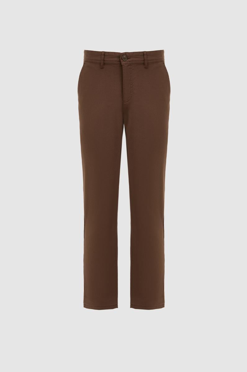 Erkek Kahverengi Kanvas / Chino Pantolon