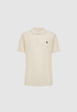 Erkek Krem Basic Tişört - 50322347273