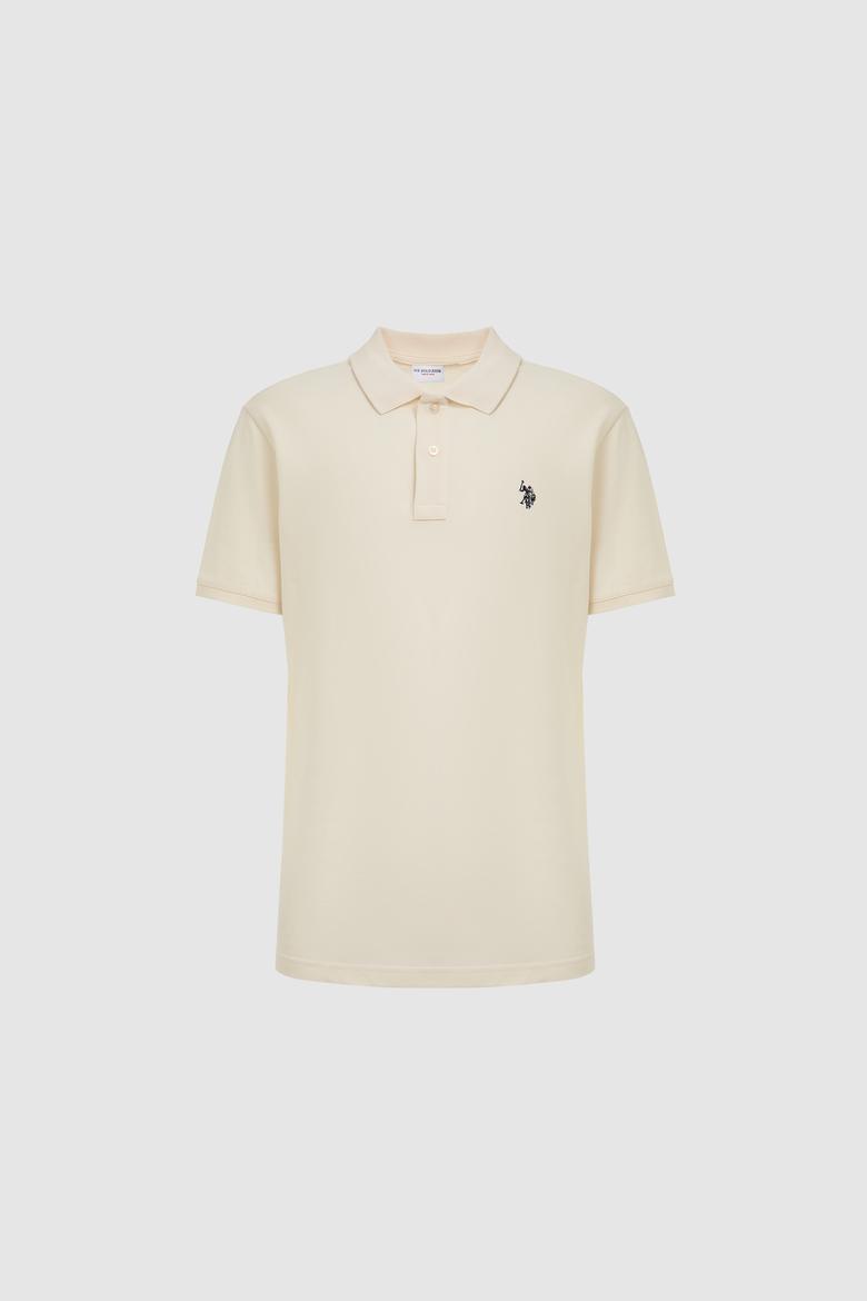 Erkek Krem Basic Tişört - 50322347273