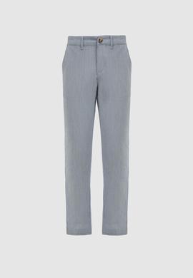 Erkek Lacivert Kanvas Pantolon - 50322361101