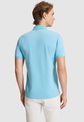 Erkek Aqua Slim Fit Polo Yaka Basic Tişört - 50327003021