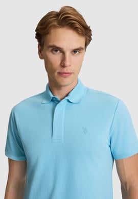 Erkek Aqua Slim Fit Polo Yaka Basic Tişört - 50327003021