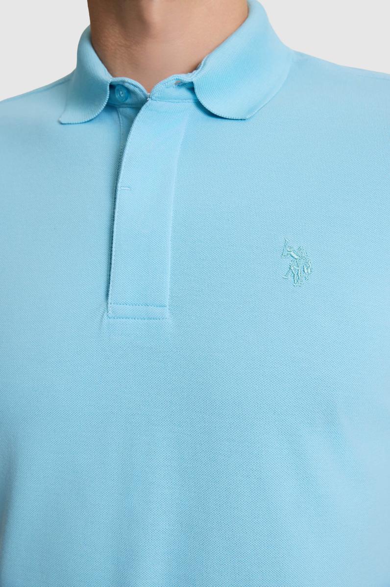 Erkek Aqua Slim Fit Polo Yaka Basic Tişört