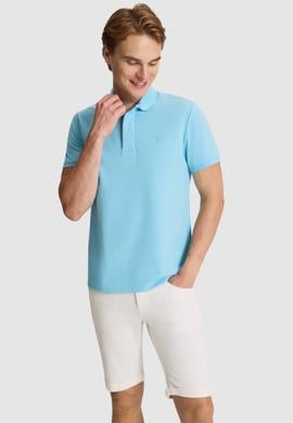 Erkek Aqua Slim Fit Polo Yaka Basic Tişört - 50327003021