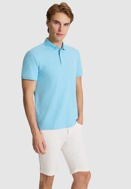 Erkek Aqua Slim Fit Polo Yaka Basic Tişört - 50327003021