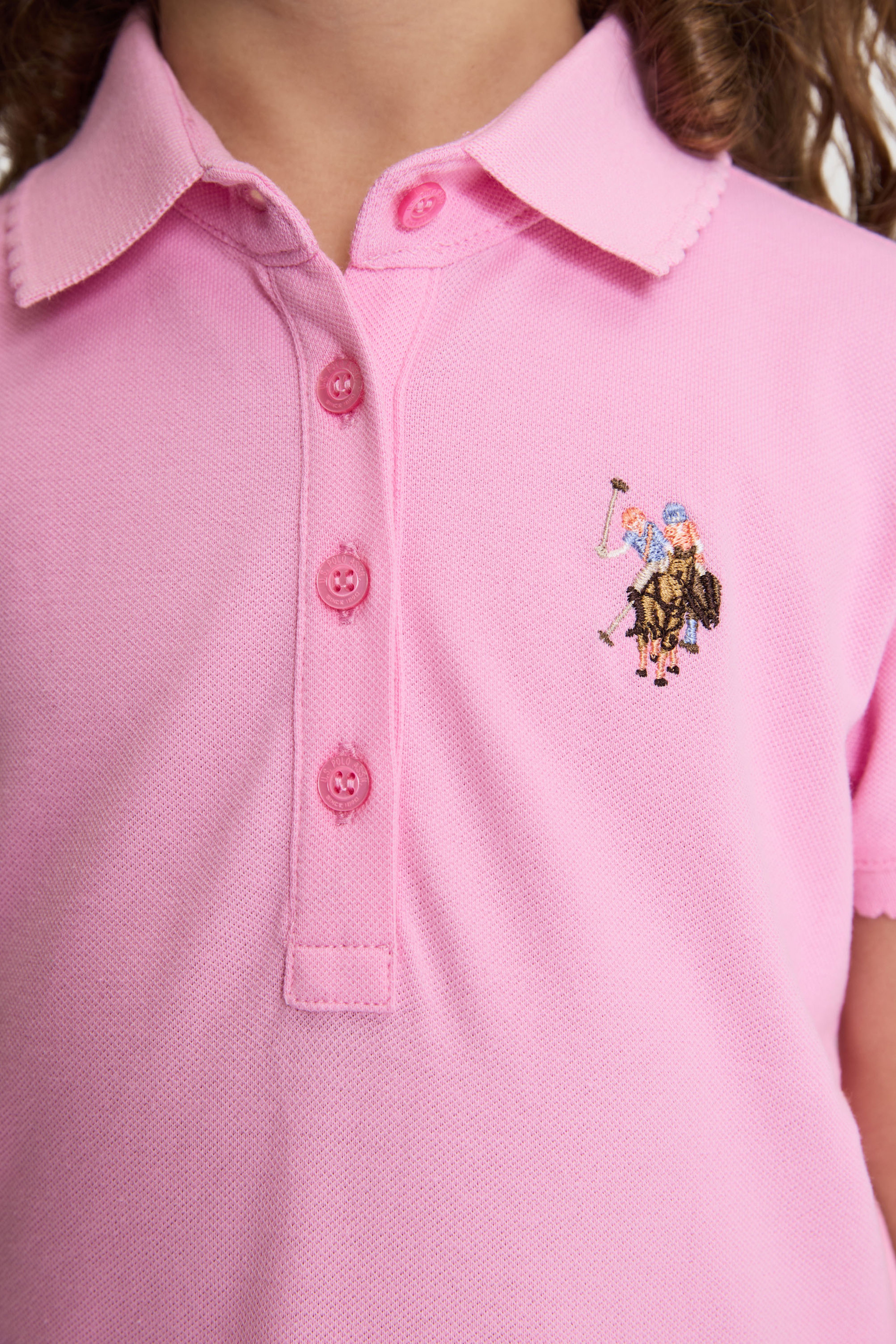 Kız Çocuk Pembe Basic Tişört