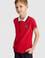 Erkek Çocuk Kırmızı Polo Yaka Basic Tişört