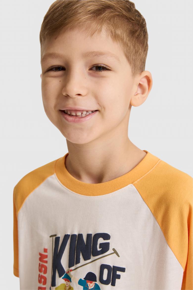 Erkek Çocuk Mango Bisiklet Yaka Tişört - 50320427022