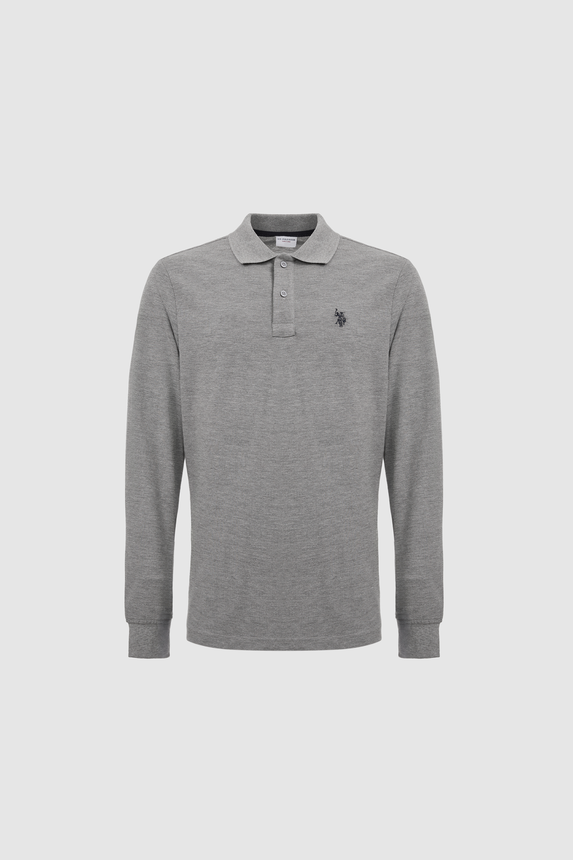 Erkek Gri Melanj Basic Sweatshirt - 50289051018