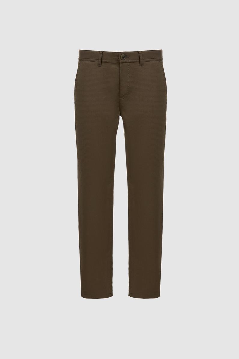 Erkek Koyu Haki Kanvas / Chino Pantolon