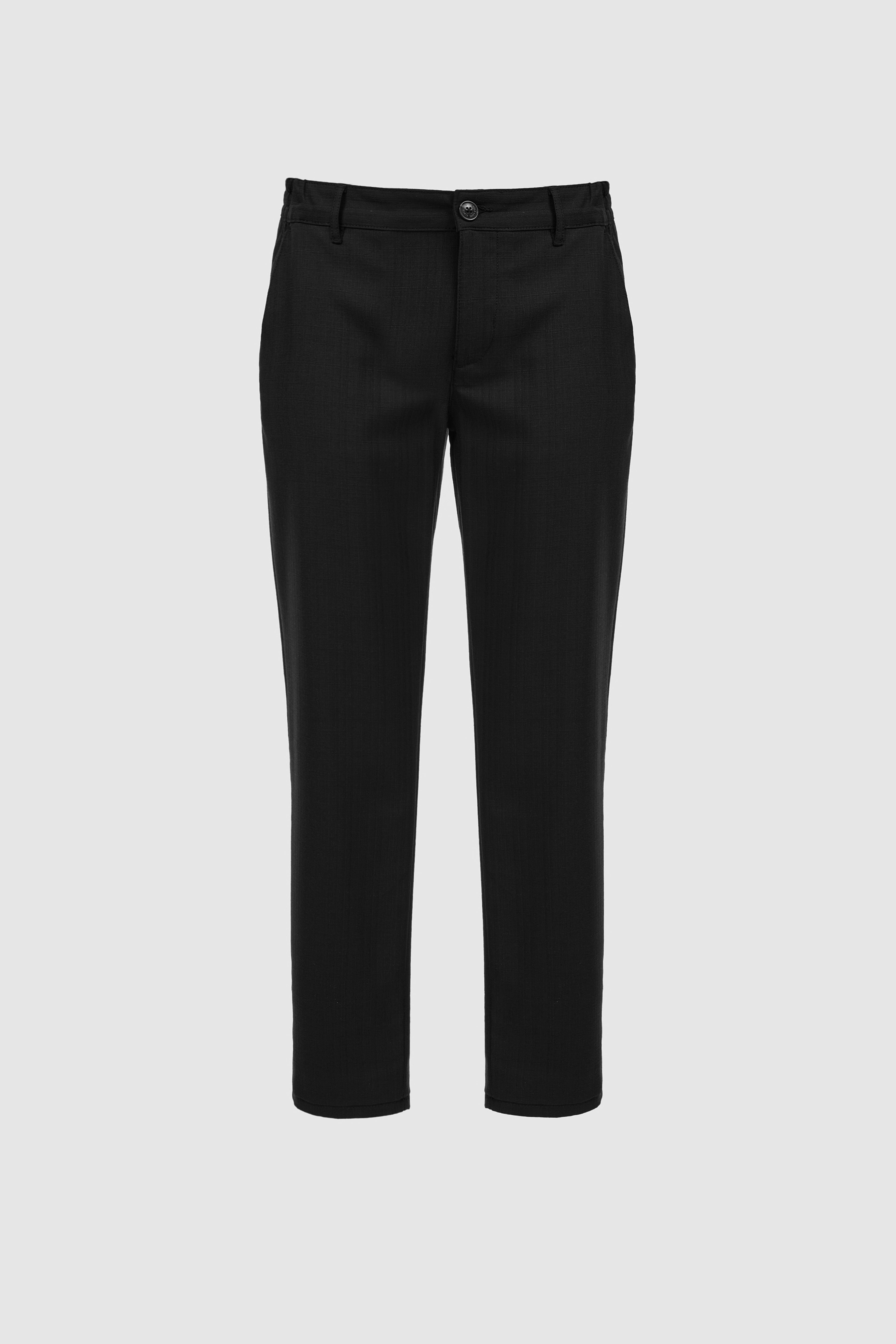 Erkek Siyah Kanvas / Chino Pantolon - Image 7