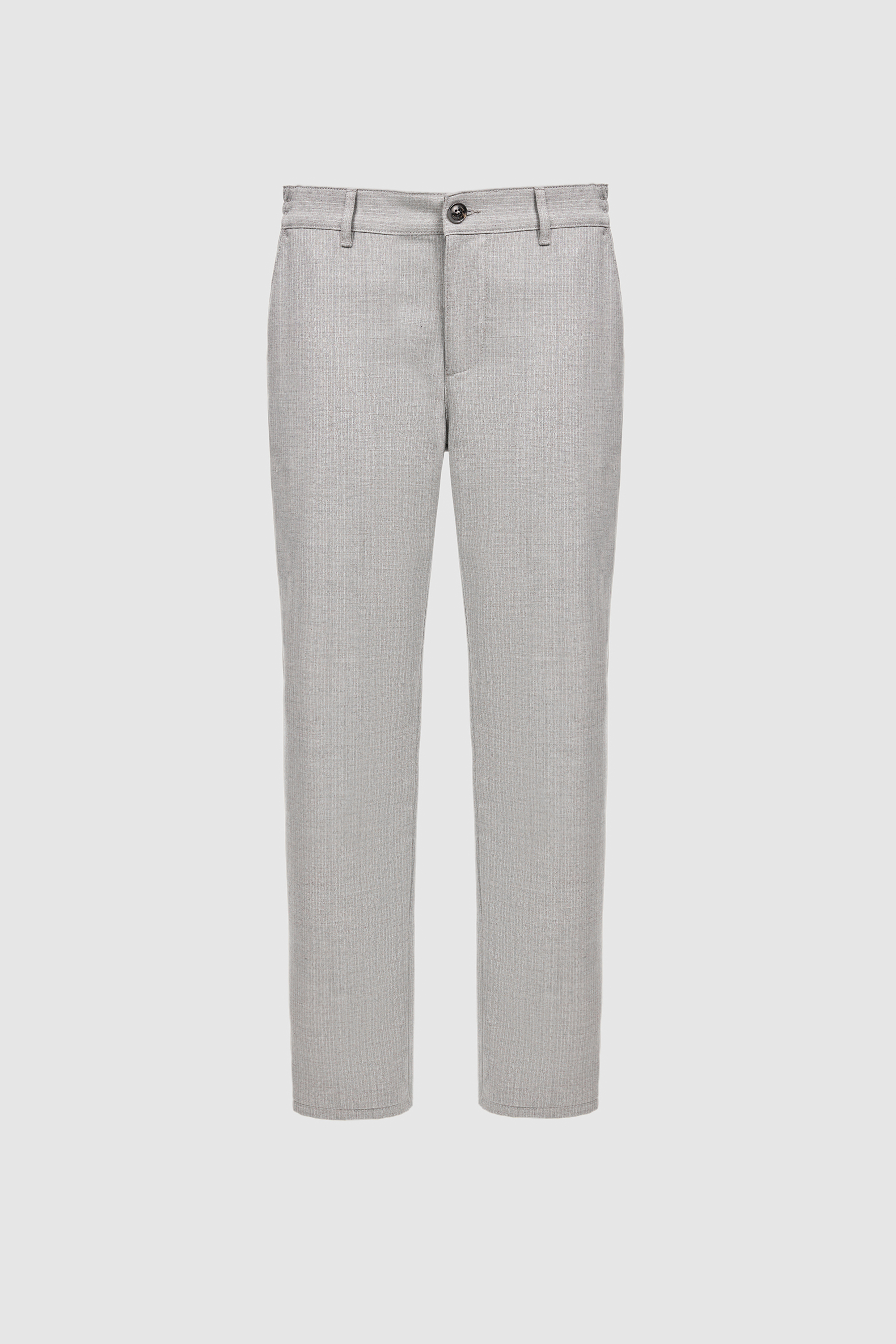 Erkek Gri Kanvas Pantolon - 50322342075
