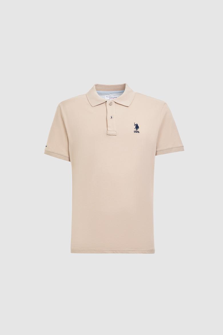 Erkek Taş Slim Fit Polo Yaka Basic Tişört - 50322303086