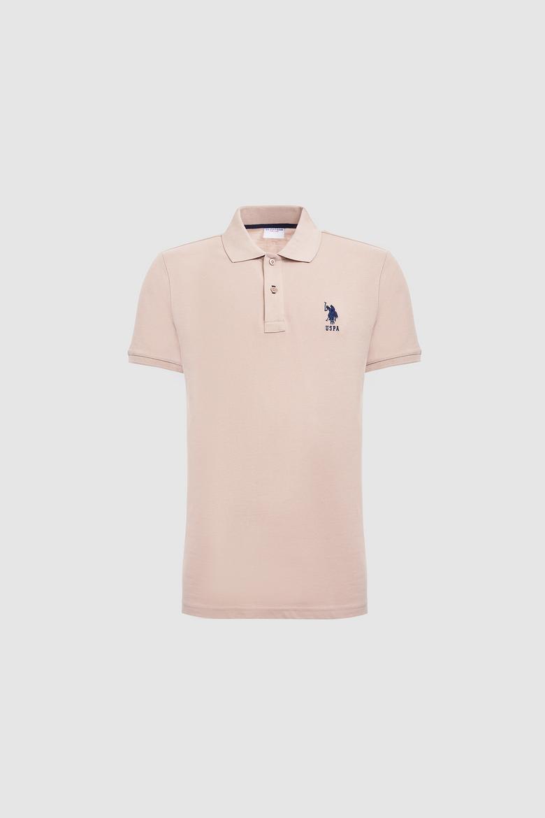 Erkek Taş Slim Fit Polo Yaka Basic Tişört - 50326920176