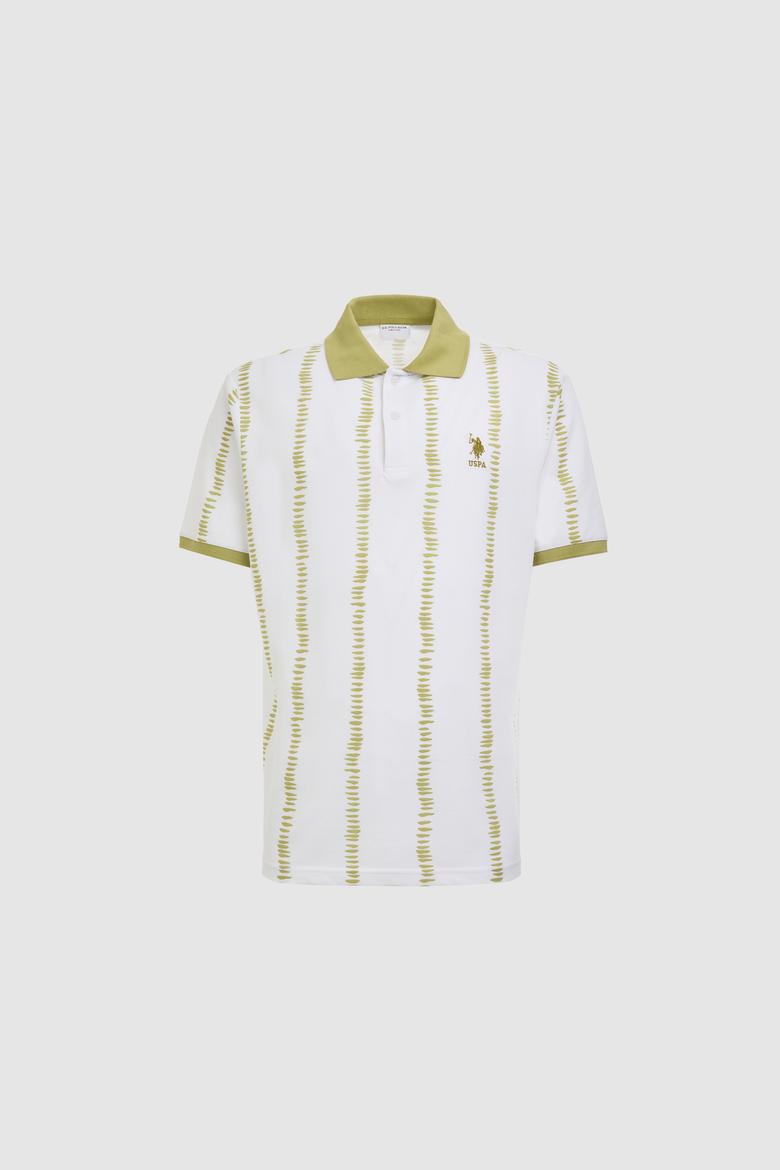 Erkek Yeşil Regular Fit Polo Yaka Tişört - 50326977008