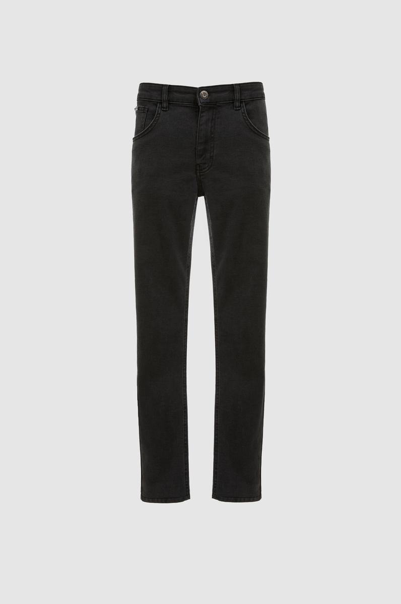Erkek Siyah Jean Pantolon