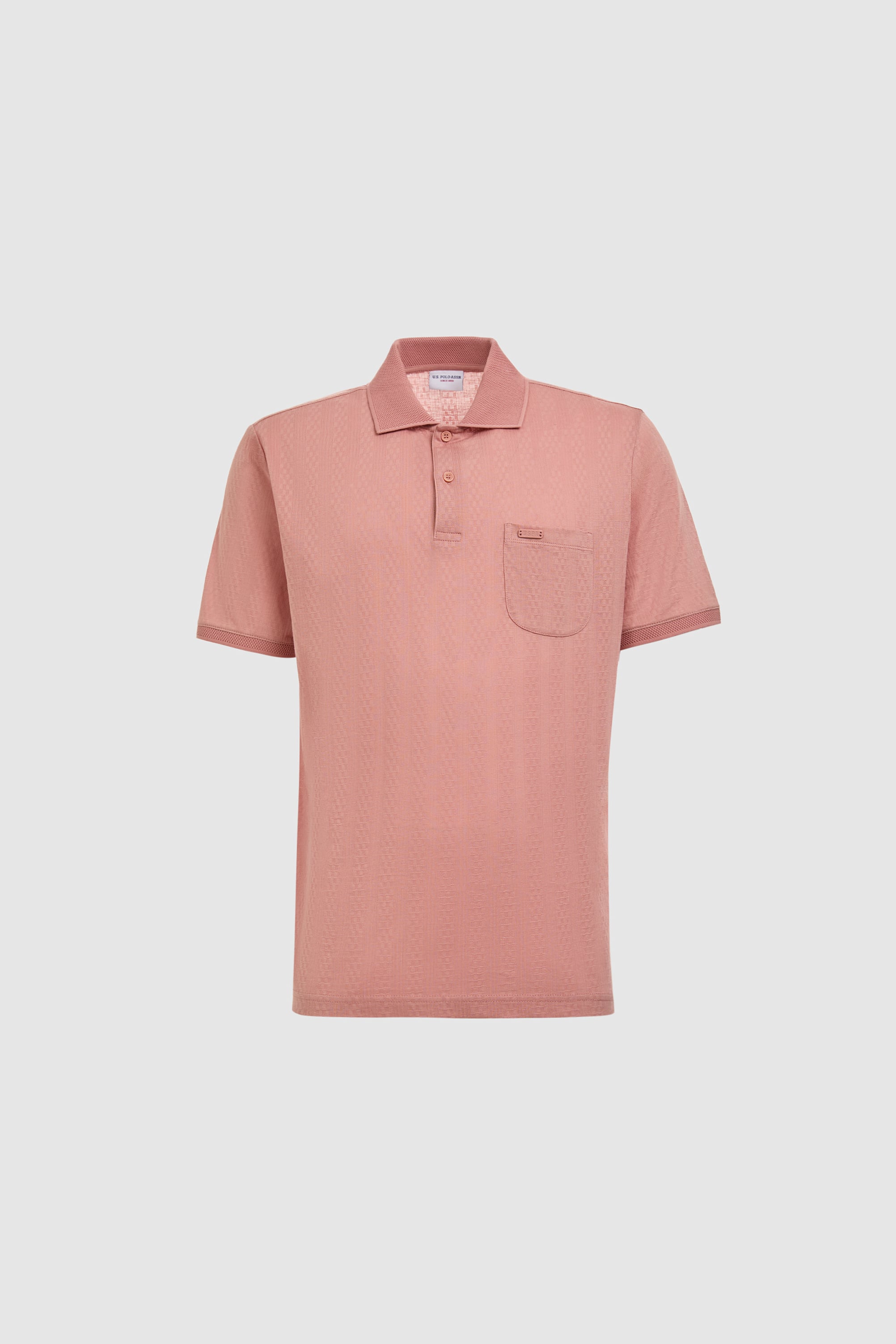 Erkek Pudra Regular Fit Polo Yaka Tişört - 50322431018