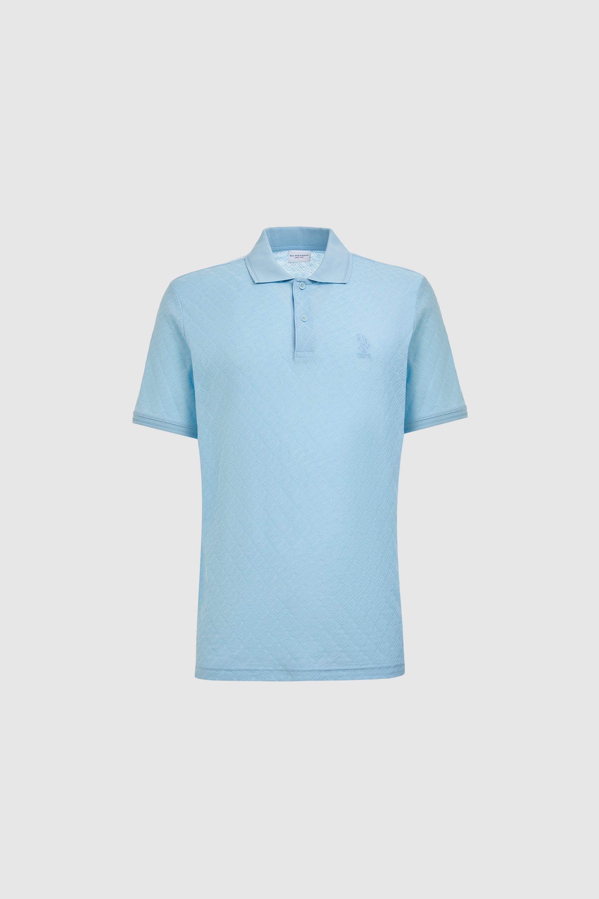 Erkek Mavi Regular Fit Polo Yaka Tişört - 50322563018