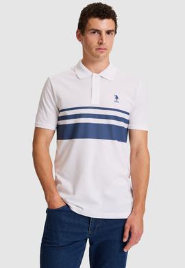 Erkek Beyaz Regular Fit Polo Yaka Tişört - 50326995012