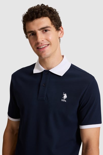 Erkek Lacivert Basic Tişört