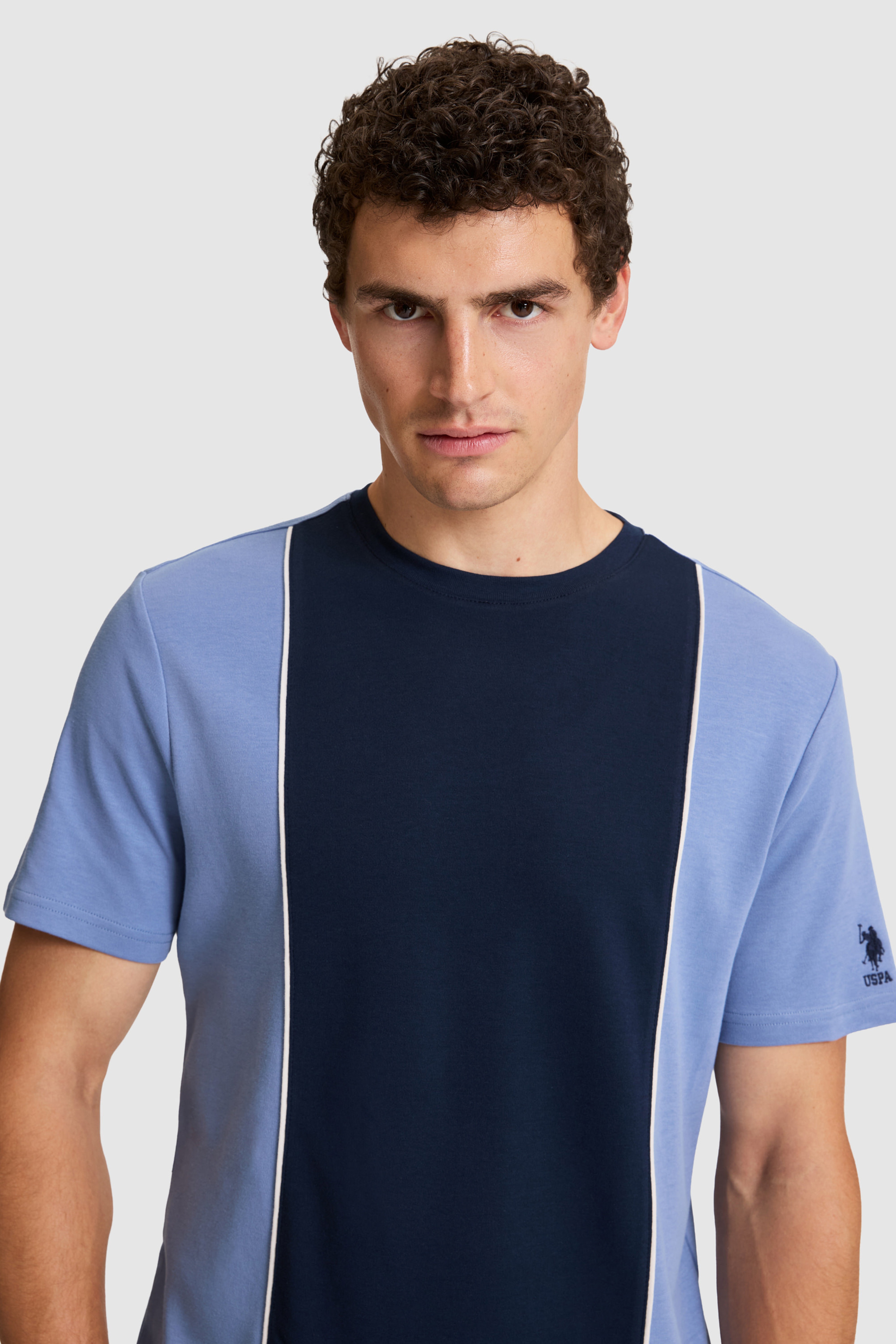 Erkek İndigo Tişört - Image 2