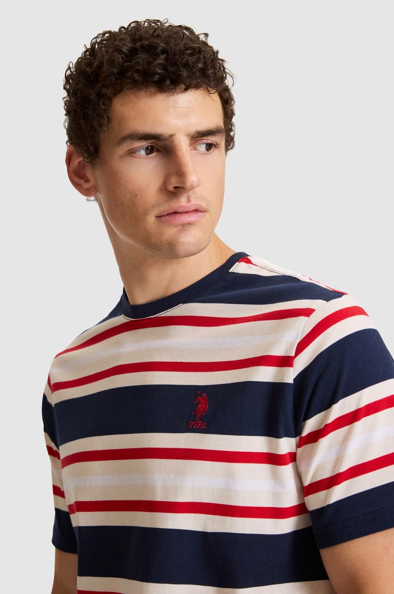 Erkek Lacivert Regular Fit Bisiklet Yaka Tişört
