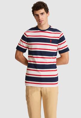 Erkek Lacivert Regular Fit Bisiklet Yaka Tişört - 50326971008