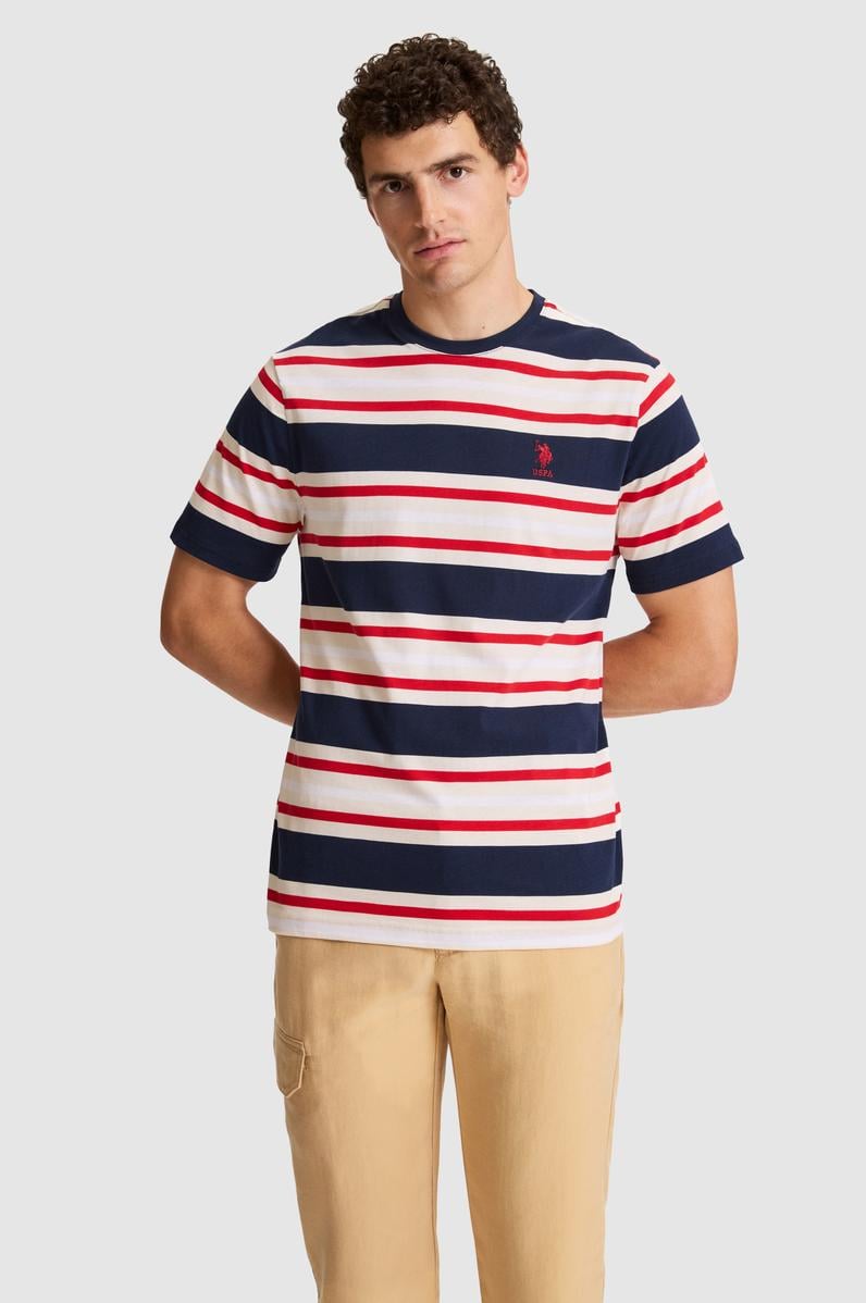 Erkek Lacivert Regular Fit Bisiklet Yaka Tişört