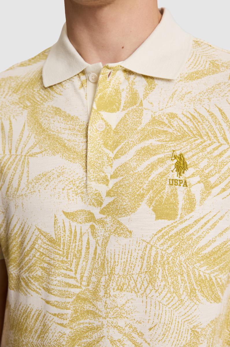 Erkek Yeşil Regular Fit Polo Yaka Tişört