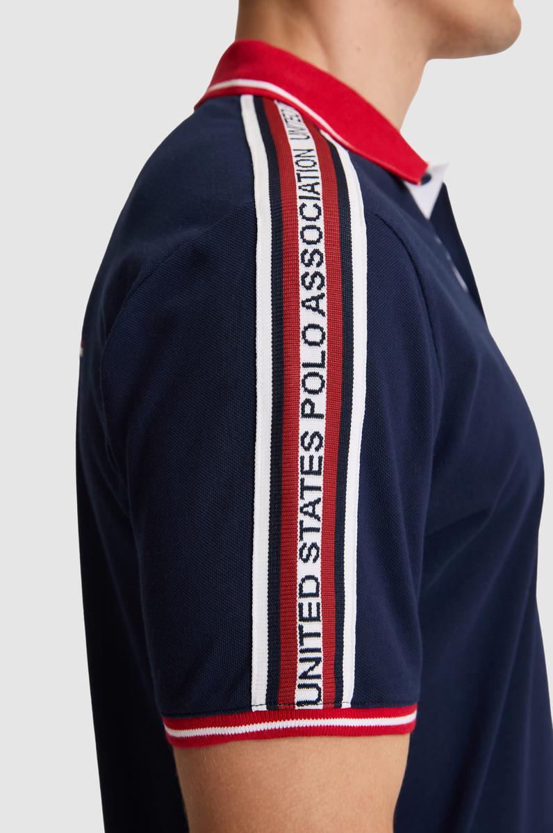 Erkek Lacivert Regular Fit Polo Yaka Tişört