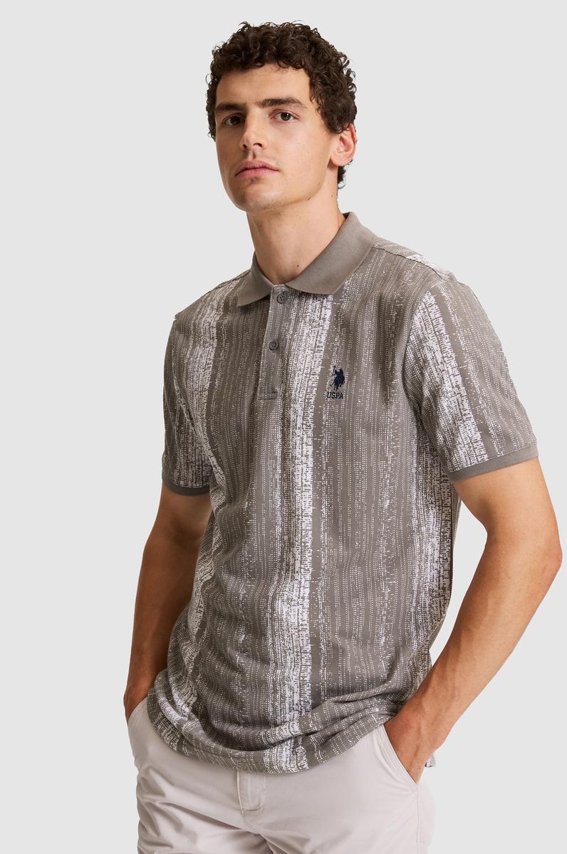 Erkek Gri Regular Fit Polo Yaka Tişört