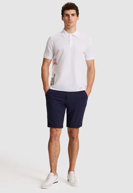 Erkek Beyaz Regular Fit Polo Yaka Tişört - 50322515010