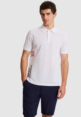 Erkek Beyaz Regular Fit Polo Yaka Tişört - 50322515010